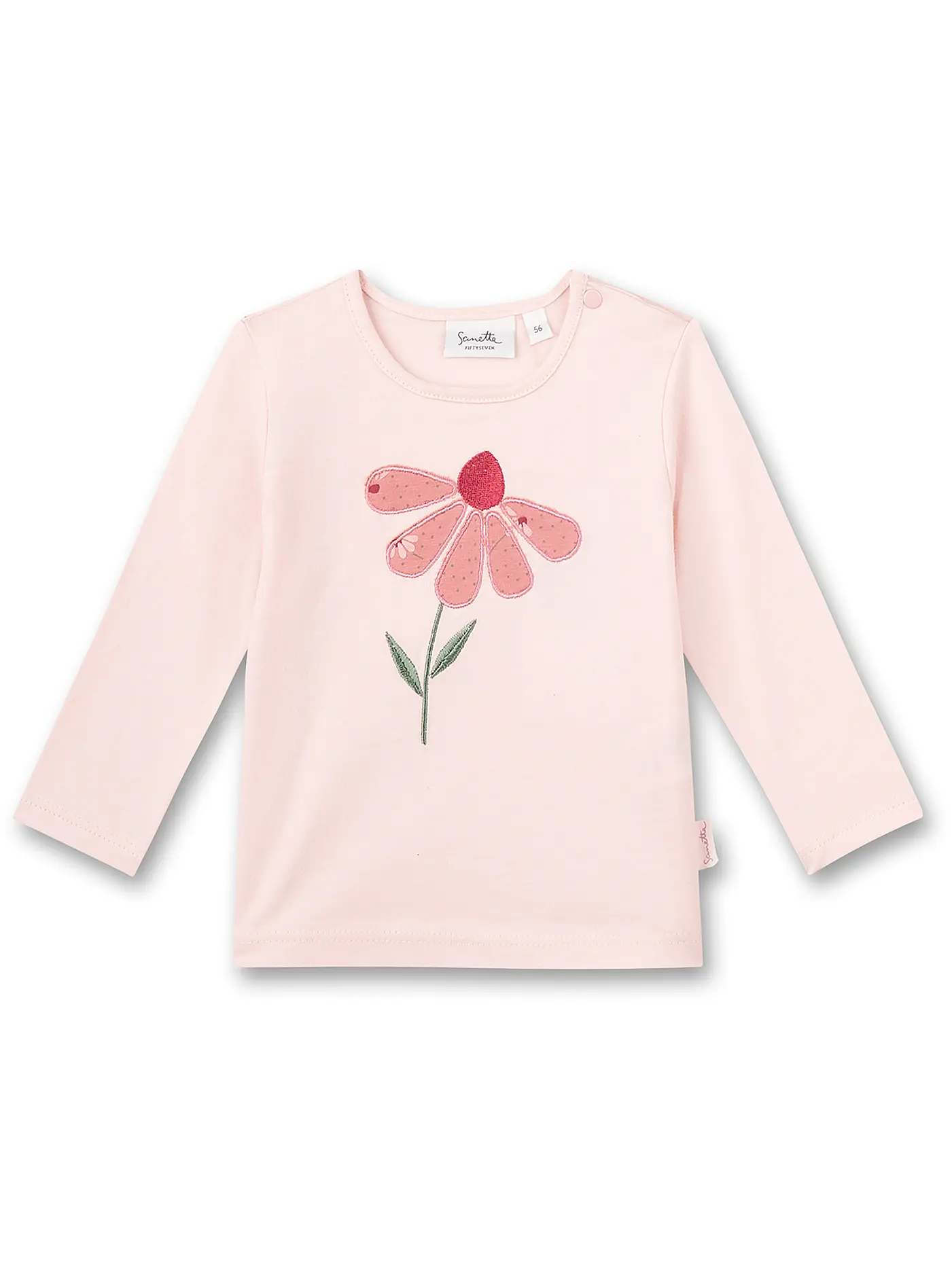 SANETTA | Baby Mädchen Langarmshirt | rosa